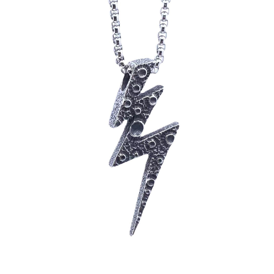 Unisex Retro Gothic Geometric Pendant Necklace