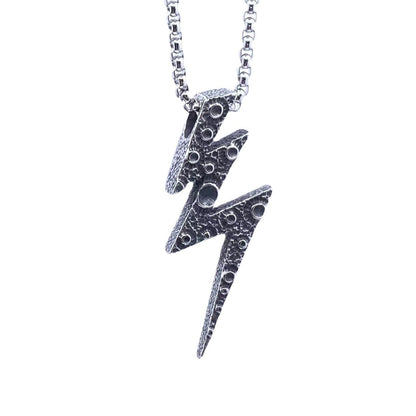 Unisex Retro Gothic Geometric Pendant Necklace