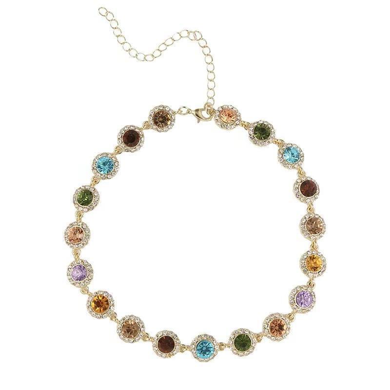 Colourful Necklace & Bracelet Set