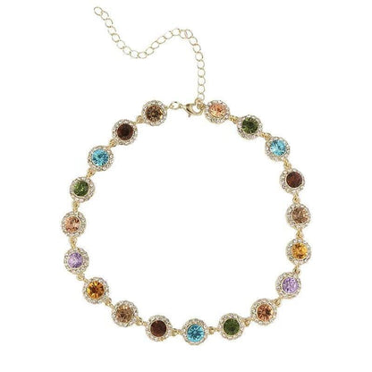 Colourful Necklace & Bracelet Set