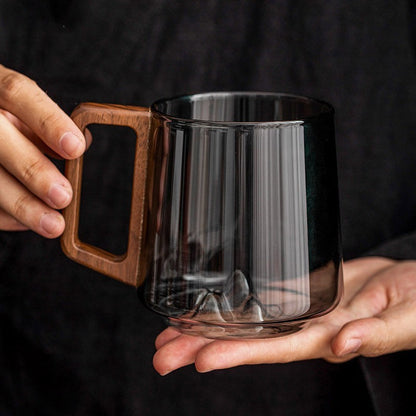 Glass Single Layer Drinking Cup