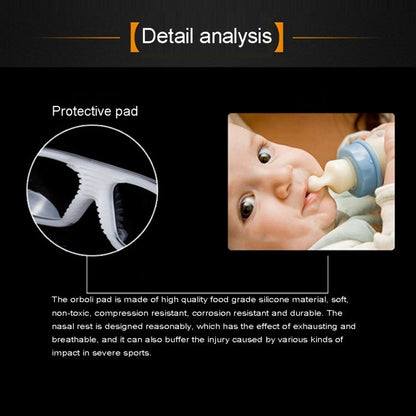 0860-01 Protective Sports Goggles Safety Basketball Glasses for Kids with Adjustable Strap