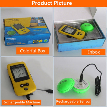 TL86 Portable Wireless Color Screen Fishing Device Fishfinder, TL86