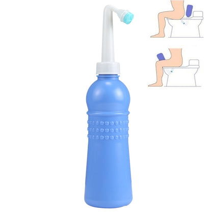 MDT-002 500ml Portable Handheld Travel Bidet Women Vaginal Washing Sprayer, (Blue), (Dark Blue)