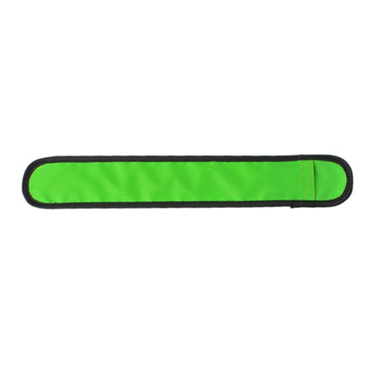 LED Luminous Slap Pat Circle Outdoors sports Wristband, Small, Size:26*4cm, 26x4cm Green