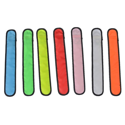 LED Luminous Slap Pat Circle Outdoors sports Wristband, Small, Size:26*4cm, 26x4cm Green