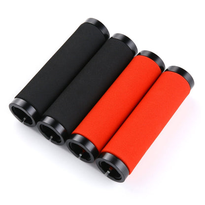 1 Pair AG36 Alloy Lock-Rings + Sponge Bicycle Handlebar Grip, AG36