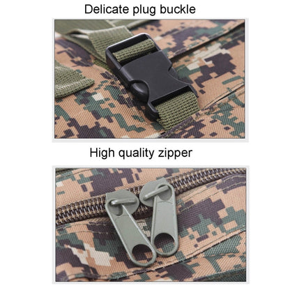 INDEPMAN DL-B001 Fashion Camouflage Style Men Oxford Cloth Backpack Shoulders Bag 40L Outdoors Hiking Camping Travelling Bag 3D Package with Expanded MOLLE & Magic Sticker & Adjustable Shoulder Strap, Size: 51 x 42 x 22 cm