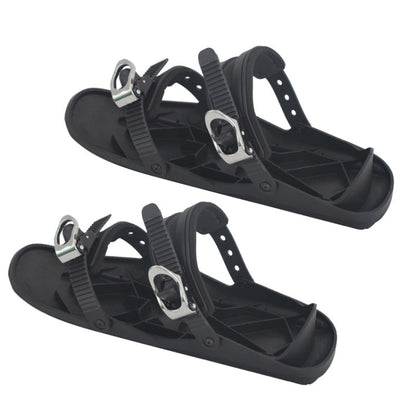 One Pair Outdoor Sports Mini Ski Shoes Ski Board, Size: One Size, without Leather Buckle Strap