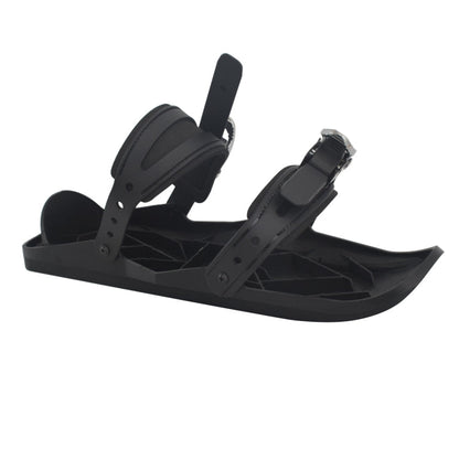 One Pair Outdoor Sports Mini Ski Shoes Ski Board, Size: One Size, without Leather Buckle Strap