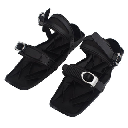 One Pair Outdoor Sports Mini Ski Shoes Ski Board, Size: One Size, without Leather Buckle Strap