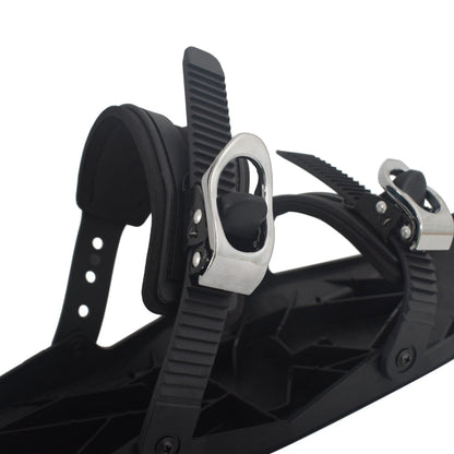 One Pair Outdoor Sports Mini Ski Shoes Ski Board, Size: One Size, without Leather Buckle Strap