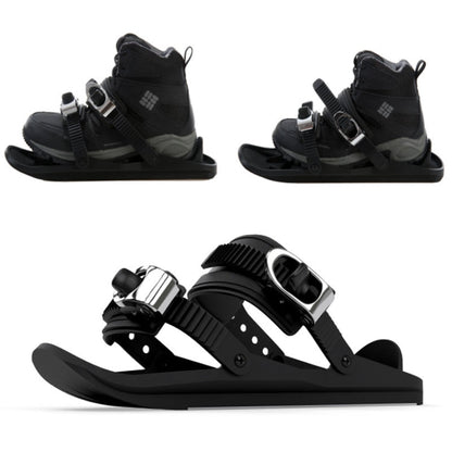 One Pair Outdoor Sports Mini Ski Shoes Ski Board, Size: One Size, without Leather Buckle Strap