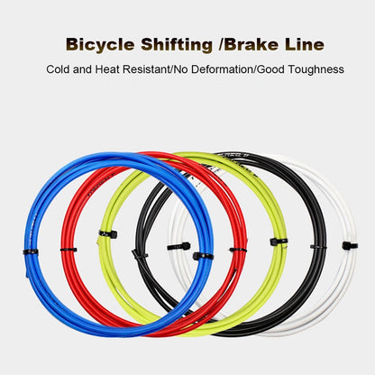 7 in 1 Mushroom Head PVC Brake Cable Tube Set for Road Bike, Road Bike