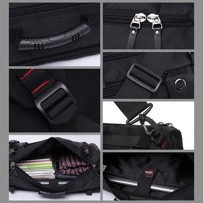 KAKA Large Capacity Backpack Men Travel Bag Leisure Student Waterproof Shoulders Bag with Lock, KAKA Shoulders Bag