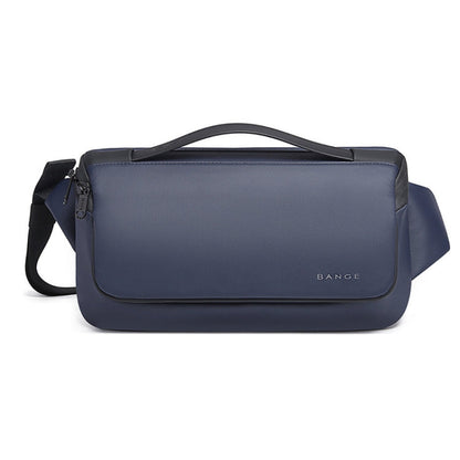 BANGE Sports Leisure Chest Bag Business Waist Bag Trendy Fashion Messenger Bag Shoulder Bag