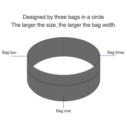 Personal Large-capacity Stretch Tablet Pockets Travel Anti-theft Bag Phone Bag, Size: XL, Size: XL