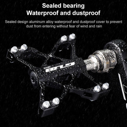 GUB QR-009 Aluminum Alloy MTB Non-slip Bicycle Pedals, QR-009