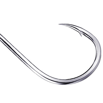 ISE 500 PCS Mixed Size Fish Barbed Hook Fishing Hooks, 3-12#