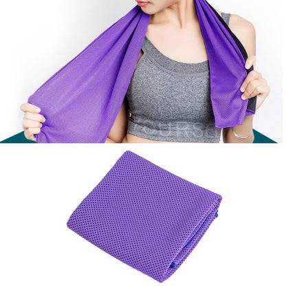 2 PCS Microfiber Fabric Gym Sports Towel Enduring Ice Towel, Size: 30*100cm, Ice Towel, Size: 30*100cm(Orange), Ice Towel, Size: 30*100cm(Green), Ice Towel, Size: 30*100cm(Grey), Ice Towel, Size: 30*100cm(Blue), Ice Towel, Size: 30*100cm(Magenta)      ...