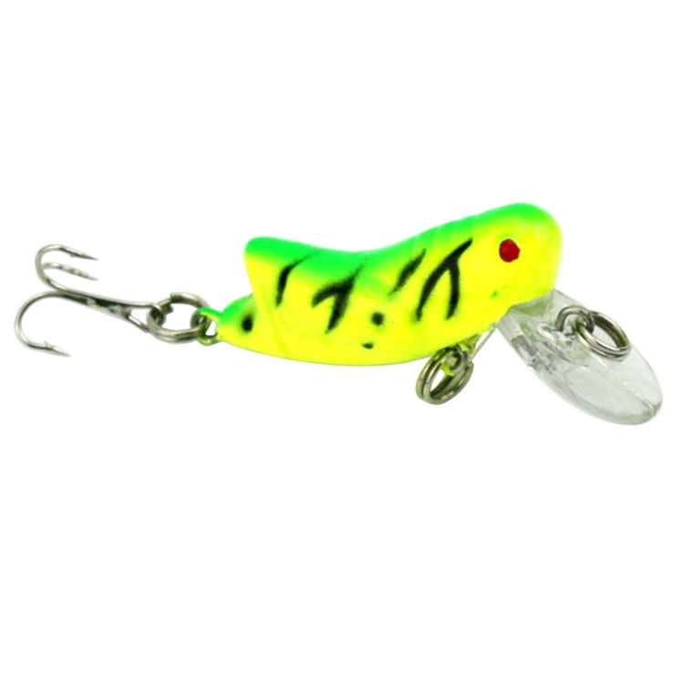 HENGJIA 4.5cm Biomimetic Fly Locusts Fishing Bait Fishing Lures, Random Color Delivery, Grasshopper