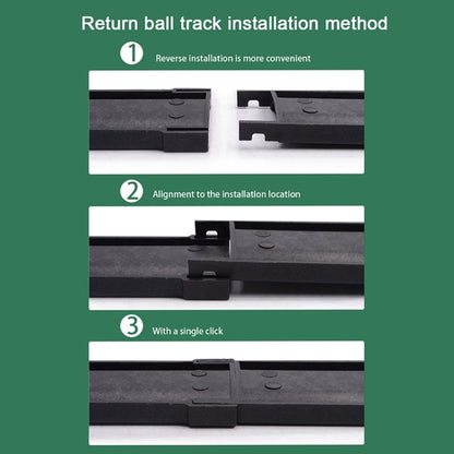 PGM Golf Mini Putting Mat Push Rod Trainer 3m, with Auto Ball Return Fairway, 3m, with Auto Ball Return Fairway