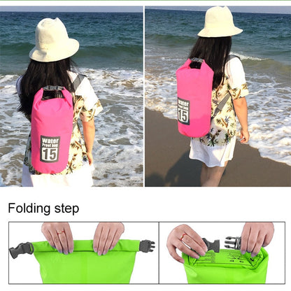 Outdoor Waterproof Dry Dual Shoulder Strap Bag Dry Sack, Capacity: 30L, 30L