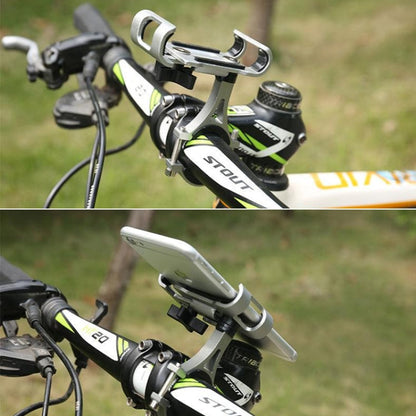 Universal Non-rotatable Aluminum Alloy Fixing Frame Motorcycle Bicycle Mobile Phone Holder