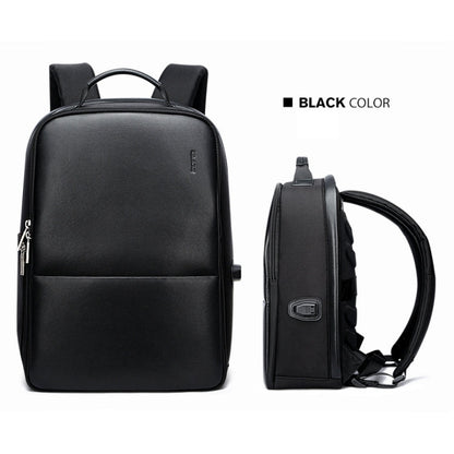 Bopai 751-006431 Business Waterproof Anti-theft Large Capacity Double Shoulder Bag,with USB Charging Port, Size: 27x16.5x40cm, 751-006431