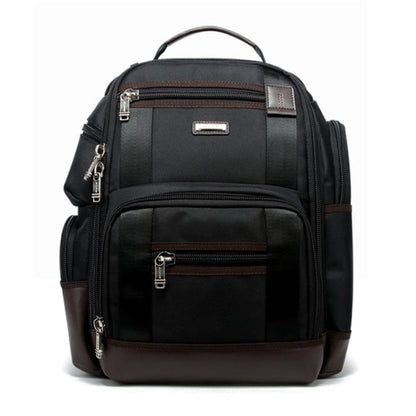 Bopai 11-85301 15.6 inch Large Capacity Multi-layer Zipper Bag Design Breathable Laptop Backpack, Size: 35 x 20 x 43cm, 11-85301