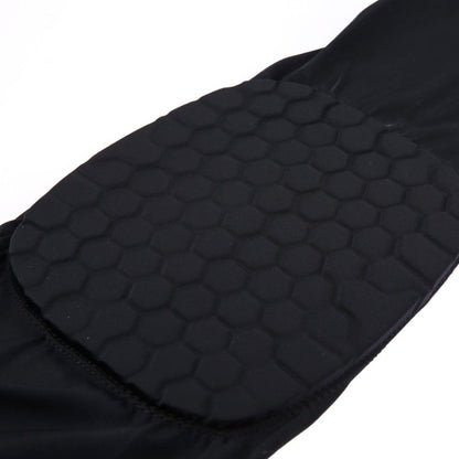 1 PC Beehive Shaped Sports Collision-resistant Lycra Elastic Knee Support Guard, Long Version, Size: XL, XL