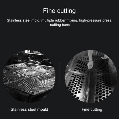 Pair Of Special Round Heads For Rubber Speed Bumps, Diameter: 40cm, Round Head Diameter: 40cm