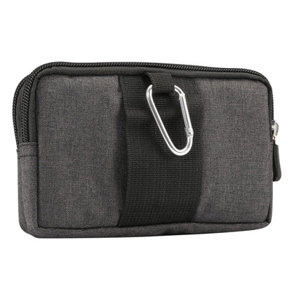 Sports Denim Universal Phone Bag Waist Bag for 5.5~6.3 inch Smartphones, Size: L, L