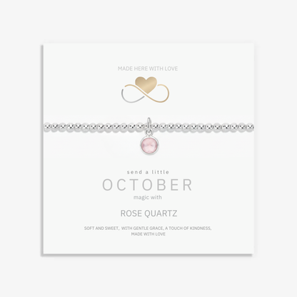 Rose Quartz Jewellery Set | Gemstone Bracelet and Ring