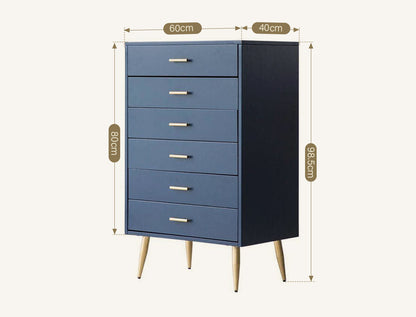 Odie Chests Of Drawers, Blue
