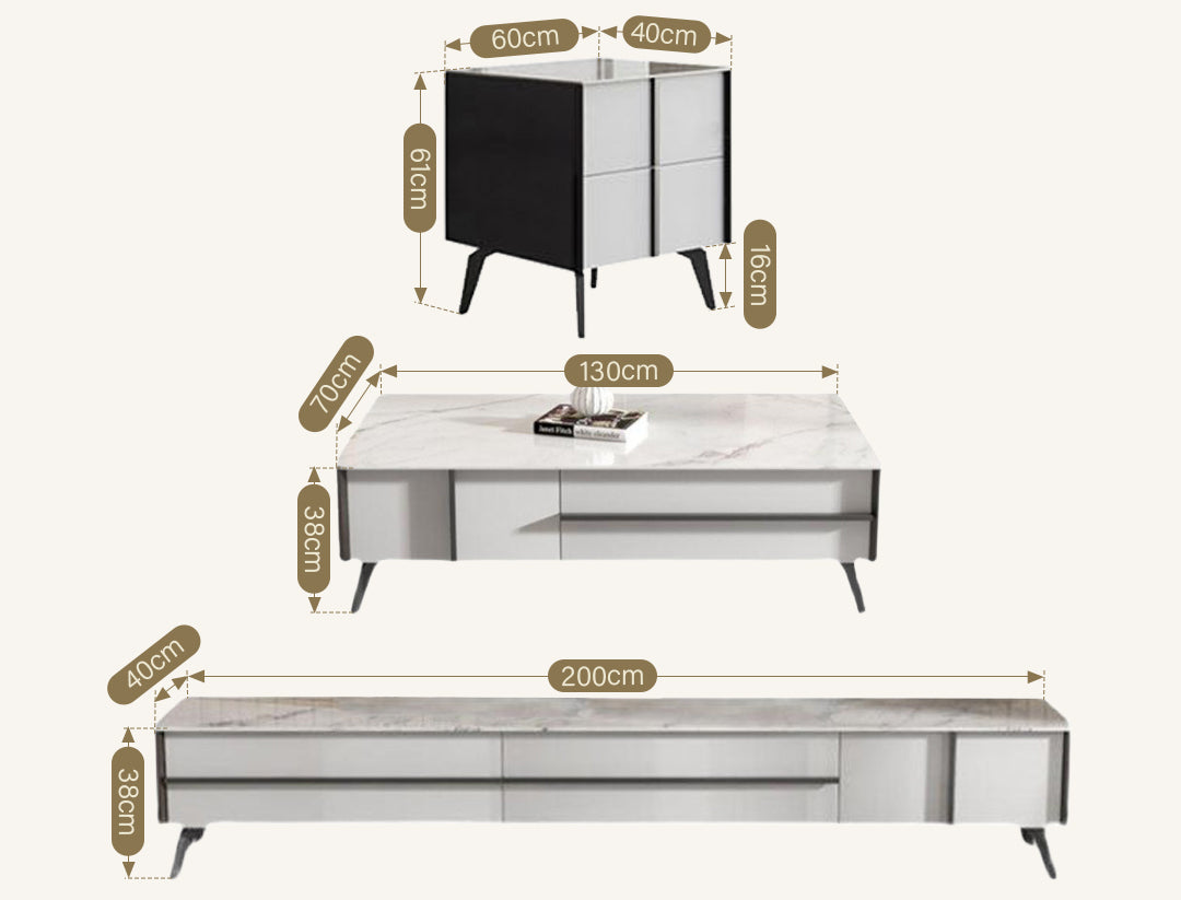Ohyama Living Room Coffee Table