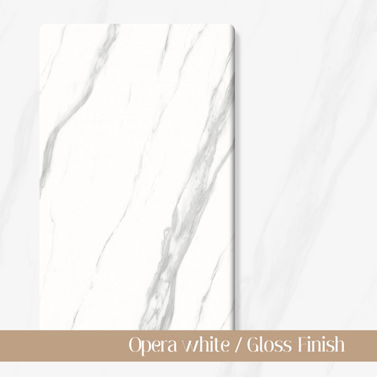Opera White _ Gloss Finish (Sintered Stone)