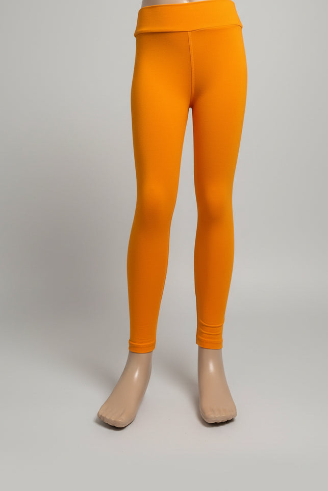 Solid colour, soft, stretch leggings in black, green, navy, grey, orange, pink, fuchsia, purple and more!