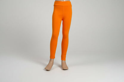 Solid colour, soft, stretch leggings in black, green, navy, grey, orange, pink, fuchsia, purple and more!