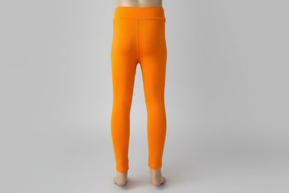 Solid colour, soft, stretch leggings in black, green, navy, grey, orange, pink, fuchsia, purple and more!