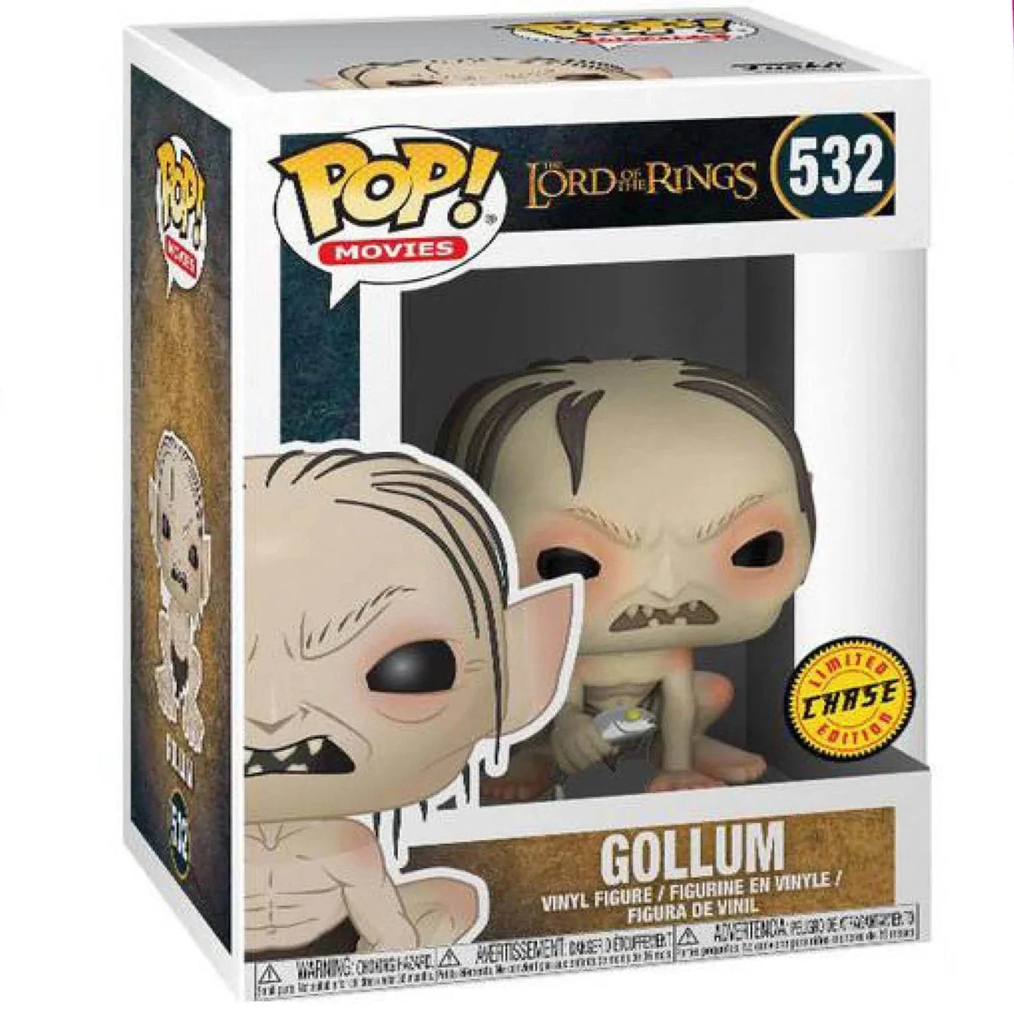 Lord of the Rings Funko POP! Gollum 9cm & Chase Variant (532)