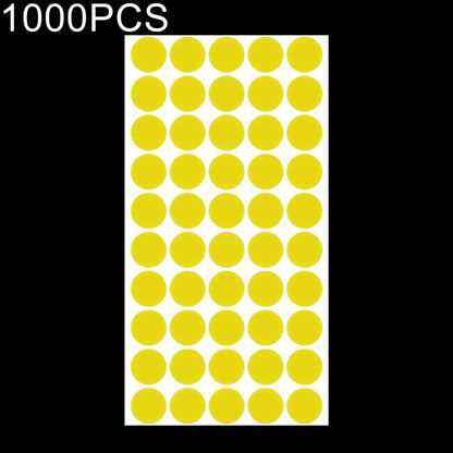 1000 PCS Round Shape Self-adhesive Colorful Mark Sticker Mark Label