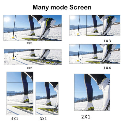 BT14 Ultra HD 4K x 2K 2X2 HDMI TV Wall Controller Multi-screen Splicing Processor, Ultra HD 4K x 2K