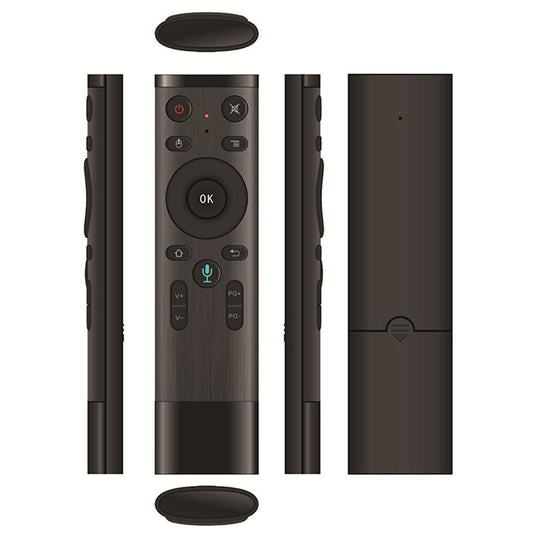 Q5 Voice Foreign Version USB 2.4G Wireless Voice Flying Mouse Remote Control, Support Set-Top Box / Computer, Voice