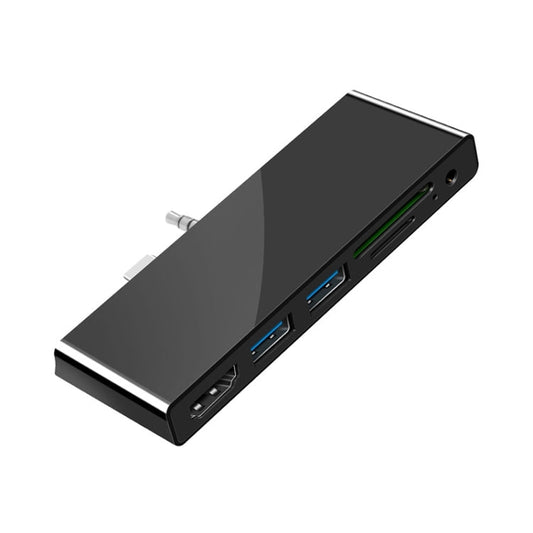 Rocketek SGO772 Type-C to USB3.0 / HDMI HUB Adapter for Surface Pro GO, SGO772