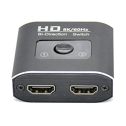 8K 60Hz HDMI 2-in-1 Switcher | Bi-Directional HDMI Switch