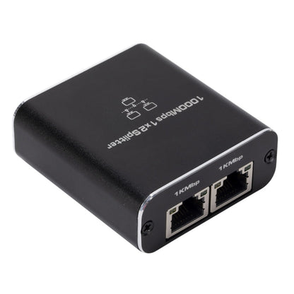 OZHW3 RJ45 1 to 2 Splitter Adapter Network 1000M LAN Ethernet Female Connector, OZHW3