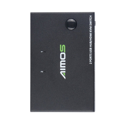 AIMOS AM-KVM201CC 2 Ports USB HUB HDMI KVM Switch without Extension Cable