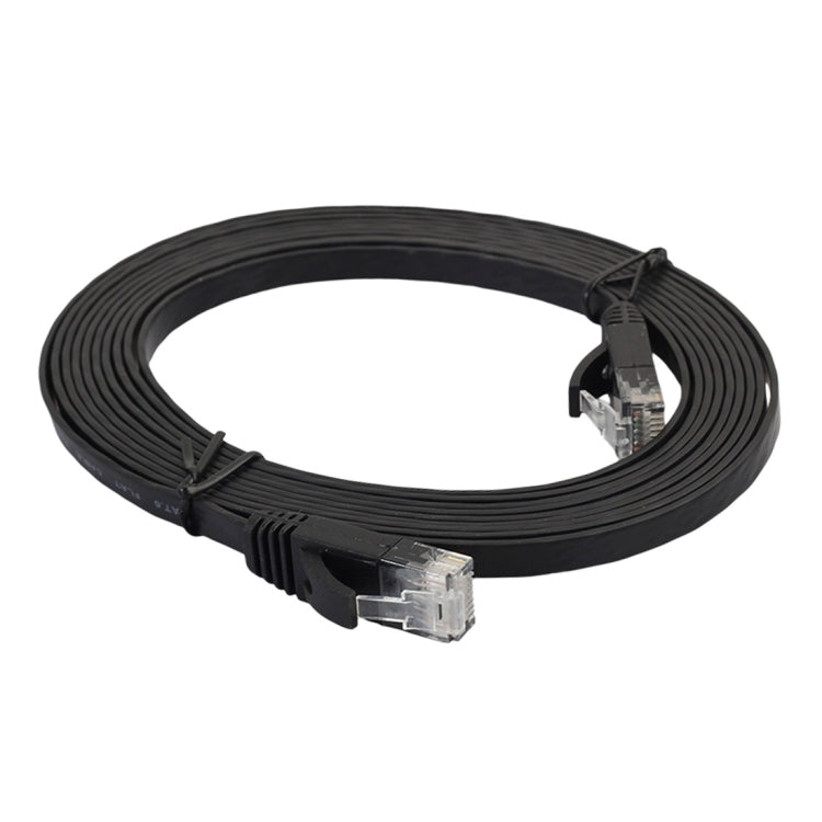 3m CAT6 Ultra-thin Flat Ethernet Network LAN Cable, Patch Lead RJ45, Length: 3m