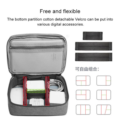 Multi-function Headphone Charger Data Cable Storage Bag, Single Layer Storage Bag, Size: 23x16x7cm